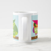 Hoot de Colorful Owls 20oz Mok (Achterkant)