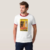 Hoot Gibson 1925 stil film western poster T-shirt (Voorkant volledig)