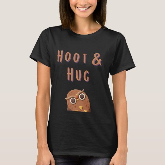 Hoot & Hug T-shirt (Voorkant)