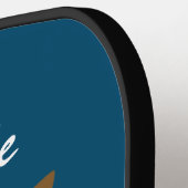 Hoot Owl Design Pickleball Paddle (Links Detail)