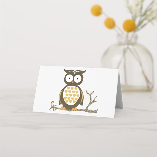 Hoot Owl Plaatskaartje (Voorkant)