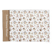 Hoot Owl Schattig met grote ogen Kussensloop (Voorkant)