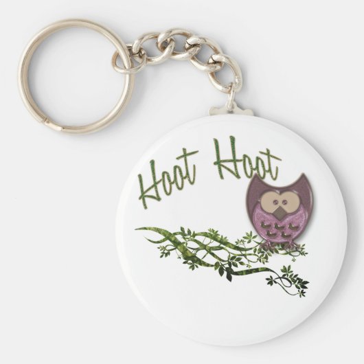 Hoot Owl Sleutelhanger (Voorkant)
