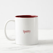 Hoot Owl Tweekleurige Koffiemok (Links)