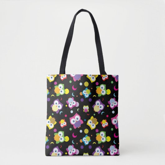 Hoot Owl Woodland Whimscial Tote Bag (Voorkant)