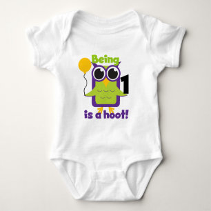 Hoot Uil 1e Verjaardag T-shirts en geschenken