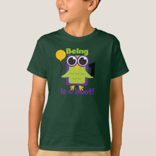 Hoot Uil 1e Verjaardag T-shirts en geschenken