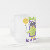 Hoot Uil 1e Verjaardag T-shirts en geschenken Matglas Koffiemok (Voorkant links)