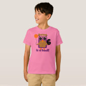 Hoot Uil 6e verjaardag T-shirts en geschenken (Voorkant volledig)