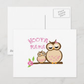 Hoota Mama Briefkaart (Voorkant / Achterkant)