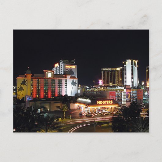 Hooters Las Vegas Foto Briefkaarten (Voorkant)