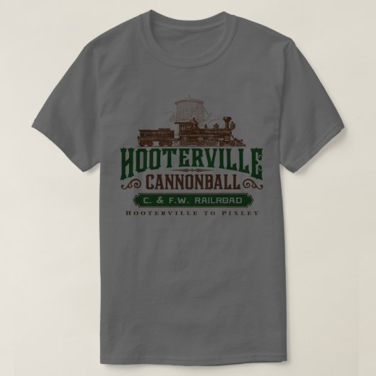 Hooterville Cannonball T-shirt (Design voorkant)