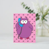 Hootie Call Briefkaart (Staand voorkant)