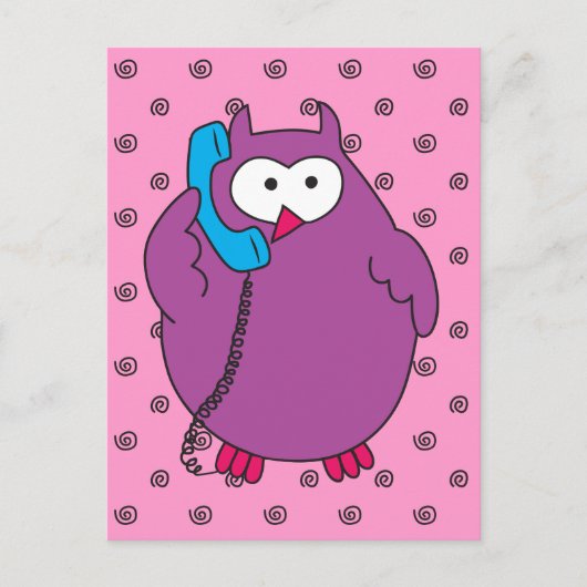 Hootie Call Briefkaart (Voorkant)