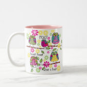 Hootie Owls Tweekleurige Koffiemok (Links)