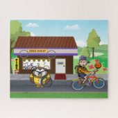 Hootin' Cycles Legpuzzel (Horizontaal)