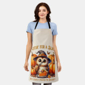 Hootin' voor een plakje schort (Gedragen)