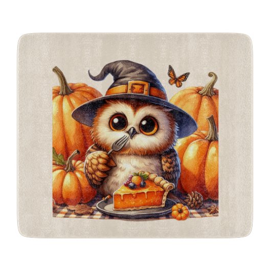 Hootin' voor een plakje snijplank (Voorkant)