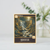 Hoover, Alabama | Antiek Briefkaart (Staand voorkant)