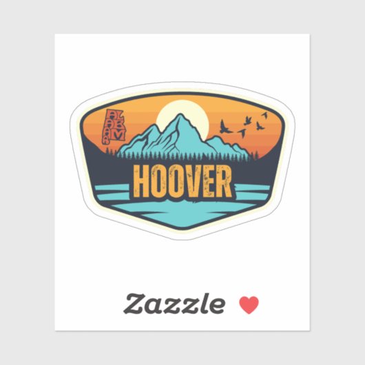 Hoover, Alabama Sticker (Vel)