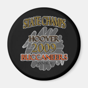 Hoover Buccaneers 2009 Alabama State Champs! Magneet