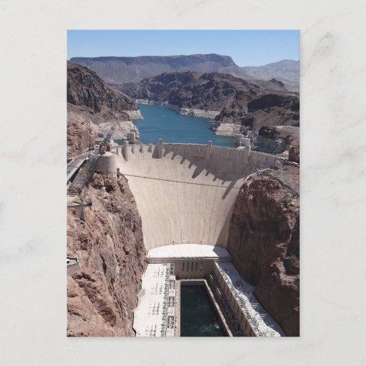 Hoover Dam 3 Briefkaart (Voorkant)