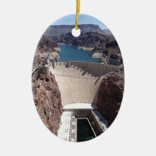 Hoover Dam 3 Keramisch Ornament (Voorkant)
