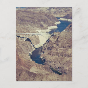 Hoover Dam Aerial Briefkaart