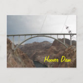 Hoover Dam Bridge Briefkaart (Voorkant)