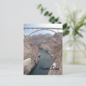 Hoover Dam Bridge Briefkaart (Staand voorkant)