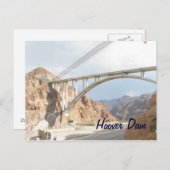 Hoover Dam Bridge Briefkaart (Voorkant / Achterkant)