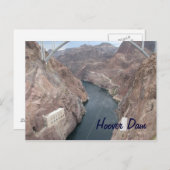 Hoover Dam Bridge Briefkaart (Voorkant / Achterkant)