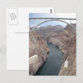 Hoover Dam Bridge Briefkaart (Voorkant / Achterkant)