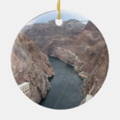 Hoover Dam Bridge Keramisch Ornament (Achterkant)
