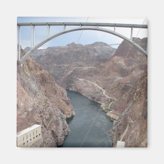 Hoover Dam Bridge Magneet (Voorkant)