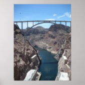 Hoover Dam Bridge Poster (Voorkant)