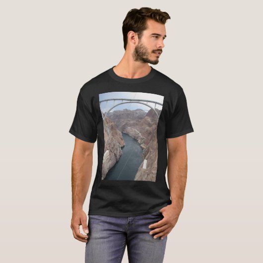 Hoover Dam Bridge T-shirt (Voorkant volledig)