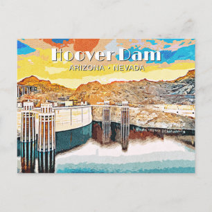 Hoover Dam Briefkaart
