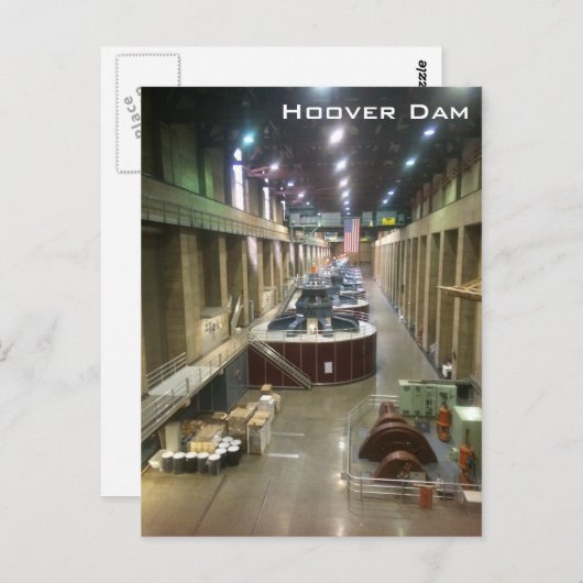 Hoover Dam Briefkaart (Voorkant / Achterkant)