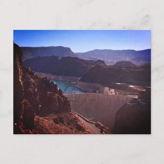 Hoover Dam Briefkaart (Voorkant)