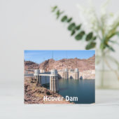 Hoover Dam Briefkaart (Staand voorkant)