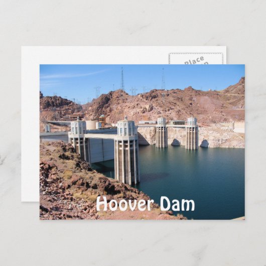Hoover Dam Briefkaart (Voorkant / Achterkant)