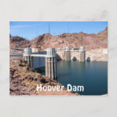 Hoover Dam Briefkaart (Voorkant)