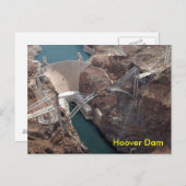 Hoover Dam Briefkaart (Voorkant / Achterkant)