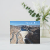 Hoover Dam Briefkaart (Staand voorkant)