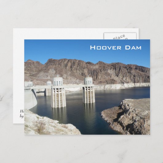 Hoover Dam Briefkaart (Voorkant / Achterkant)