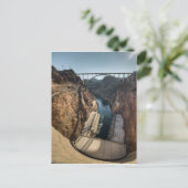 Hoover Dam Briefkaart (Staand voorkant)