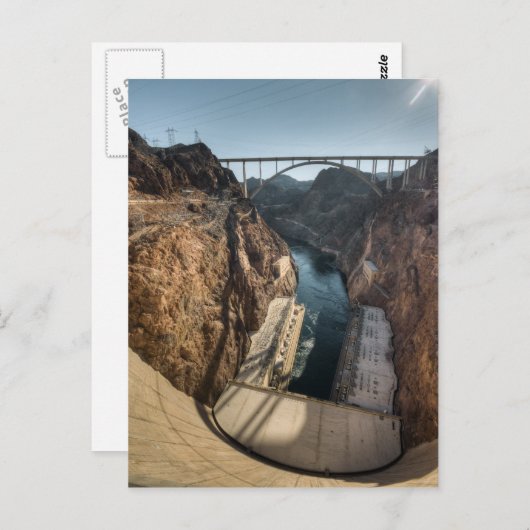 Hoover Dam Briefkaart (Voorkant / Achterkant)