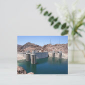 Hoover Dam Briefkaart (Staand voorkant)