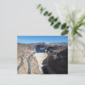 Hoover Dam Briefkaart (Staand voorkant)